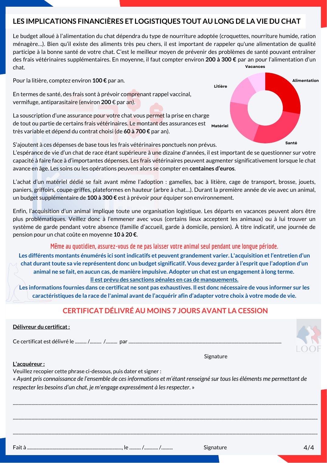 Certificat, page 4 sur 4